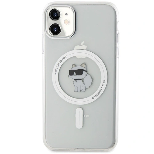 Kup Etui Karl Lagerfeld KLHMN61HFCCNOT Apple iPhone XR / 11 hardcase IML Choupette MagSafe průhledný/transparentní - KLD1947 - {ean13} - Sklep Home Screen