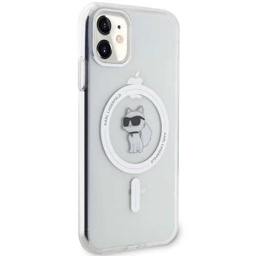 Buy Karl Lagerfeld KLHMN61HFCCNOT Apple iPhone XR / 11 hardcase IML Choupette MagSafe transparent - KLD1947 - {ean13} - Home Screen Store Europe