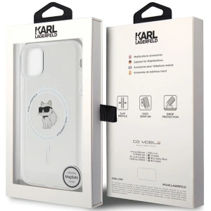 Kup Case Karl Lagerfeld KLHMN61HFCCNOT Apple iPhone XR / 11 Hardcase IML Choupette MagSafe transparent - KLD1947 - {ean13} - Sklep Home Screen