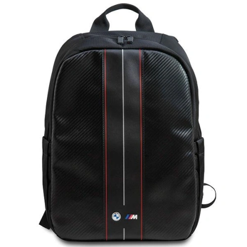 Kup Plecak BMW BMBP15COMSCAKR 16" Carbon Red Stripes negru/black - BMW674 - {ean13} - Sklep Home Screen
