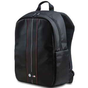 Kup Rucksack BMW BMBP15COMSCAKR 16" Carbon Red Stripes schwarz/black - BMW674 - {ean13} - Sklep Home Screen