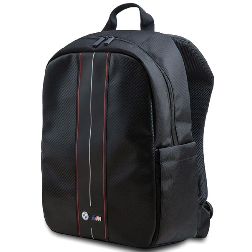 Kup Rucksack BMW BMBP15COMSCAKR 16" Carbon Red Stripes schwarz/black - BMW674 - {ean13} - Sklep Home Screen