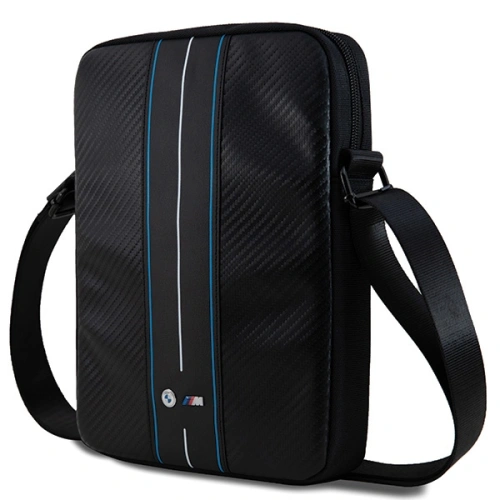 Kup Torebka BMW BMTB8COMSCAKL 8" Carbon Blue Stripes černá/black - BMW676 - {ean13} - Sklep Home Screen