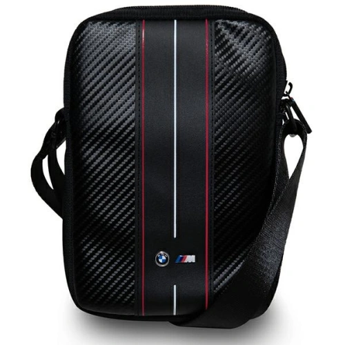 Kup Torebka BMW BMTB8COMSCAKR 8" Carbon Red Stripes černý/black - BMW677 - {ean13} - Sklep Home Screen