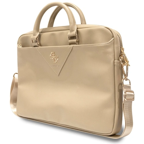 Kup Torba Guess GUCB15ZPGSTEGD 16" Triangle 4G aurie/light gold - GUE3366 - {ean13} - Sklep Home Screen