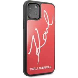 Kup Karl Lagerfeld KLHCN58DLKSRE iPhone 11 Pro czerwony/red hard case Signature Glitter - KLD116RED - {ean13} - Sklep Home Screen