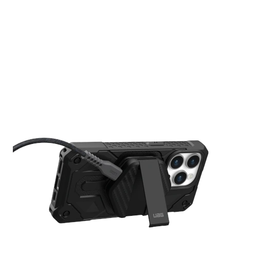 Kup Bezdrátová nabíječka s podložkou UAG Urban Armor Gear Wireless Charger 15W MagSafe černá/kevlarová tkanina - UAG1377 - {ean13} - Sklep Home Screen