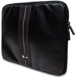Kup Torba BMW Sleeve BMCS14COMSCAKR 14" Carbon Red Stripes schwarz/black - BMW678 - {ean13} - Sklep Home Screen