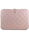 Torba Guess Sleeve GUCS16ZPSQSSGP 16" Quilted 4G różowy/pink