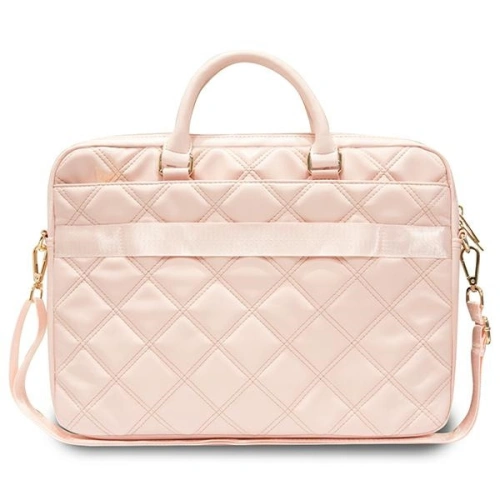 Kup Torba Guess Torba GUCB15ZPSQSSGP 16" Quilted 4G różowy/pink - GUE3374 - {ean13} - Sklep Home Screen