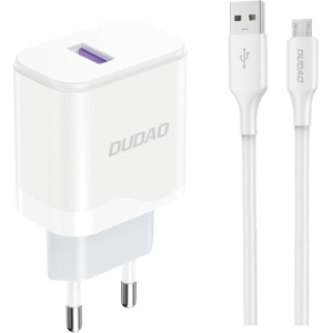 Kup Încărcătorul de rețea Dudao A20EU USB-A 18W + cablu USB-A / microUSB alb - DDA324 - {ean13} - Sklep Home Screen