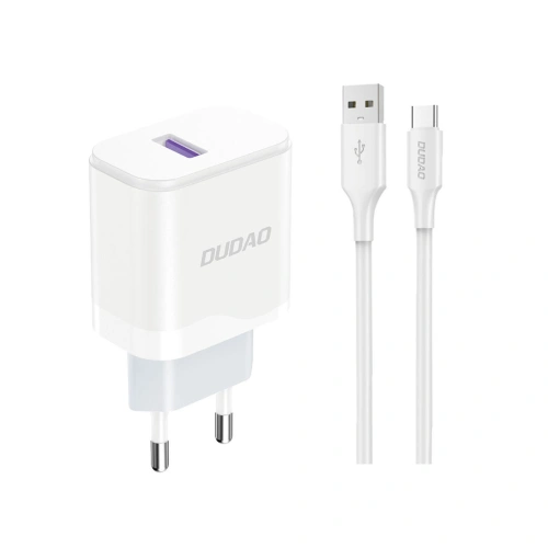 Kup Încărcător de rețea Dudao A20EU USB-A 18W + cablu USB-A / USB-C alb - DDA325 - {ean13} - Sklep Home Screen