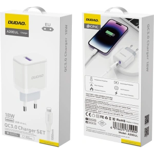 Kup Încărcător de rețea Dudao A20EU USB-A 18W + cablu USB-A / Lightning alb - DDA326 - {ean13} - Sklep Home Screen