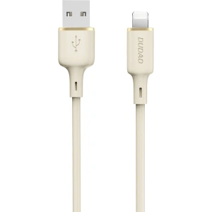 Buy Dudao L7SL cable USB-A / Lightning 5A 1m beige - DDA329 - {ean13} - Home Screen Store Europe