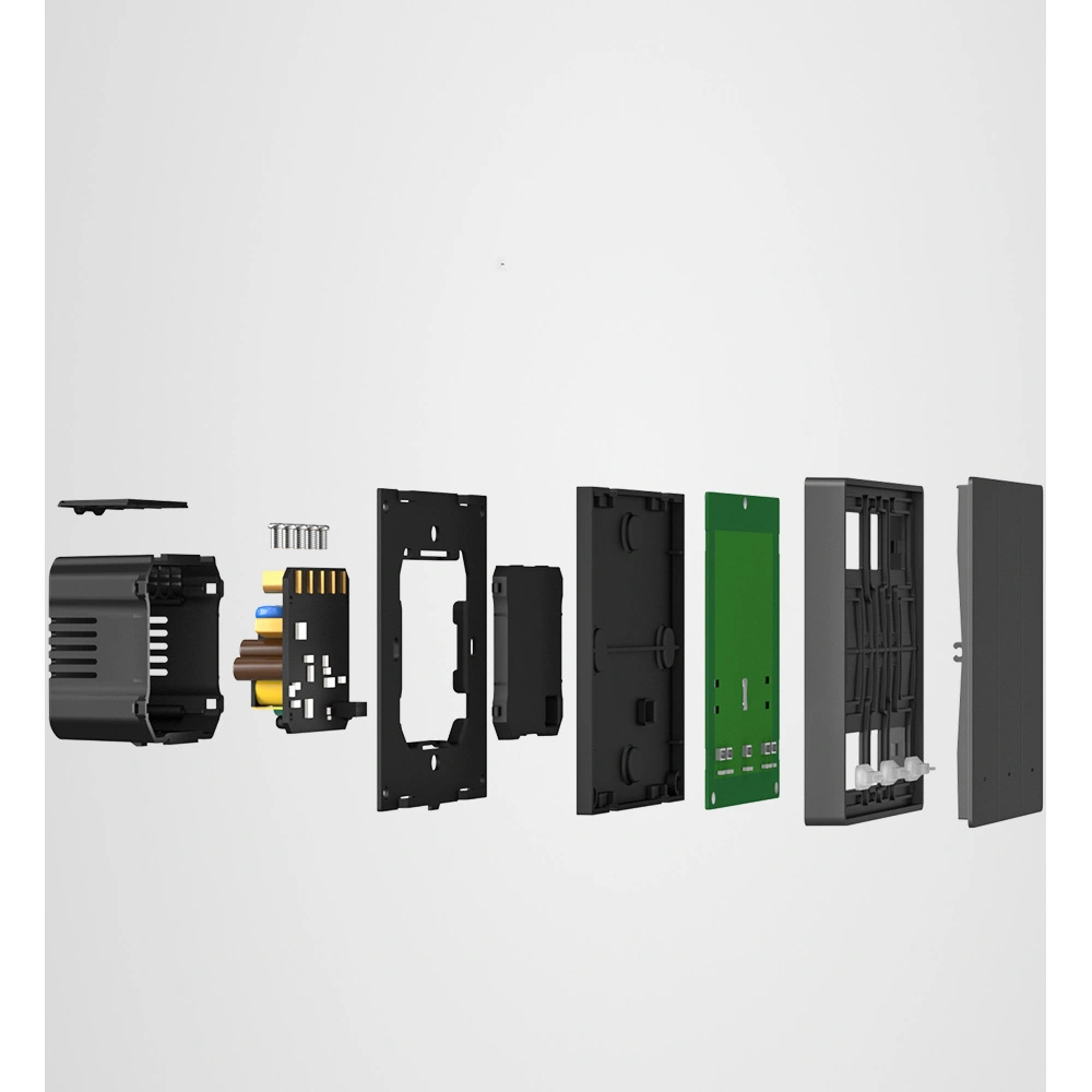 Inteligentny przełącznik Sonoff 1-kanałowy ścienny Wi-Fi czarny