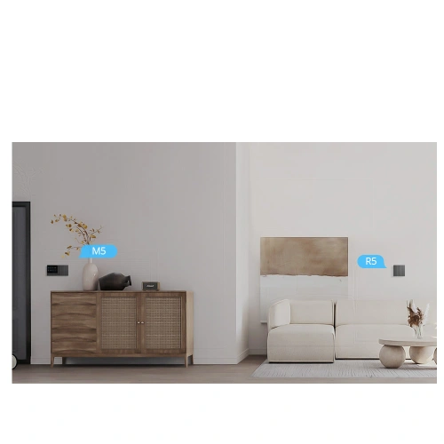 Kup Inteligent comutator Sonoff 1-canale perete Wi-Fi negru - SNF150 - {ean13} - Sklep Home Screen