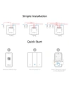Kup Inteligent comutator Sonoff 1-canale perete Wi-Fi negru - SNF150 - {ean13} - Sklep Home Screen