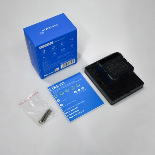 Kup Intelligenter Sonoff 2-Kanal-Wand-Wi-Fi-Schalter schwarz - SNF151 - {ean13} - Sklep Home Screen