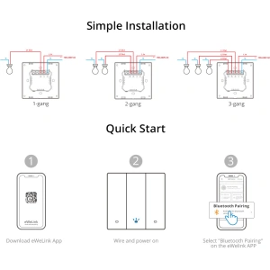 Kup Inteligentní přepínač Sonoff 2kanálový nástěnný Wi-Fi černý - SNF151 - {ean13} - Sklep Home Screen