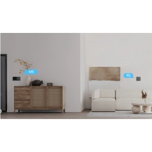 Kup Inteligentní přepínač Sonoff 2kanálový nástěnný Wi-Fi černý - SNF151 - {ean13} - Sklep Home Screen