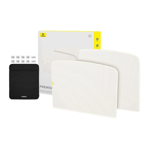 Kup Cortină de plafon pentru Tesla model Y/3 Baseus T-Space cu două straturi albă - BSU4858 - {ean13} - Sklep Home Screen