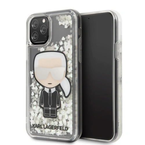 Kup Karl Lagerfeld KLHCN58GLGIRKL iPhone 11 Pro kemény tok Ikonik Glitter Glow in the dark - KLD119 - {ean13} - Sklep Home Screen