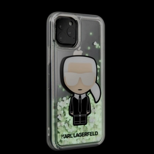 Kup Karl Lagerfeld KLHCN58GLGIRKL iPhone 11 Pro hardcase Ikonik Glitter Glow in the dark - KLD119 - {ean13} - Sklep Home Screen