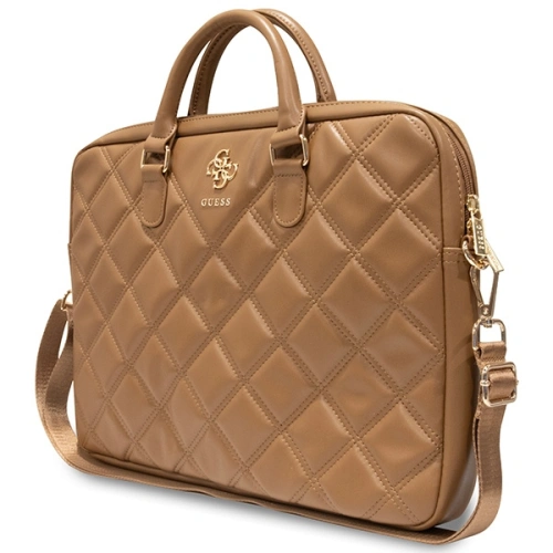 Kup Tasche Guess Tasche GUCB15ZPSQSSGW 16" gesteppter 4G braun/brown - GUE3375 - {ean13} - Sklep Home Screen