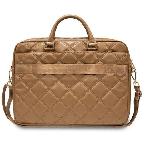 Kup Torba Guess Torba GUCB15ZPSQSSGW 16" prošívaná 4G hnědá/brown - GUE3375 - {ean13} - Sklep Home Screen