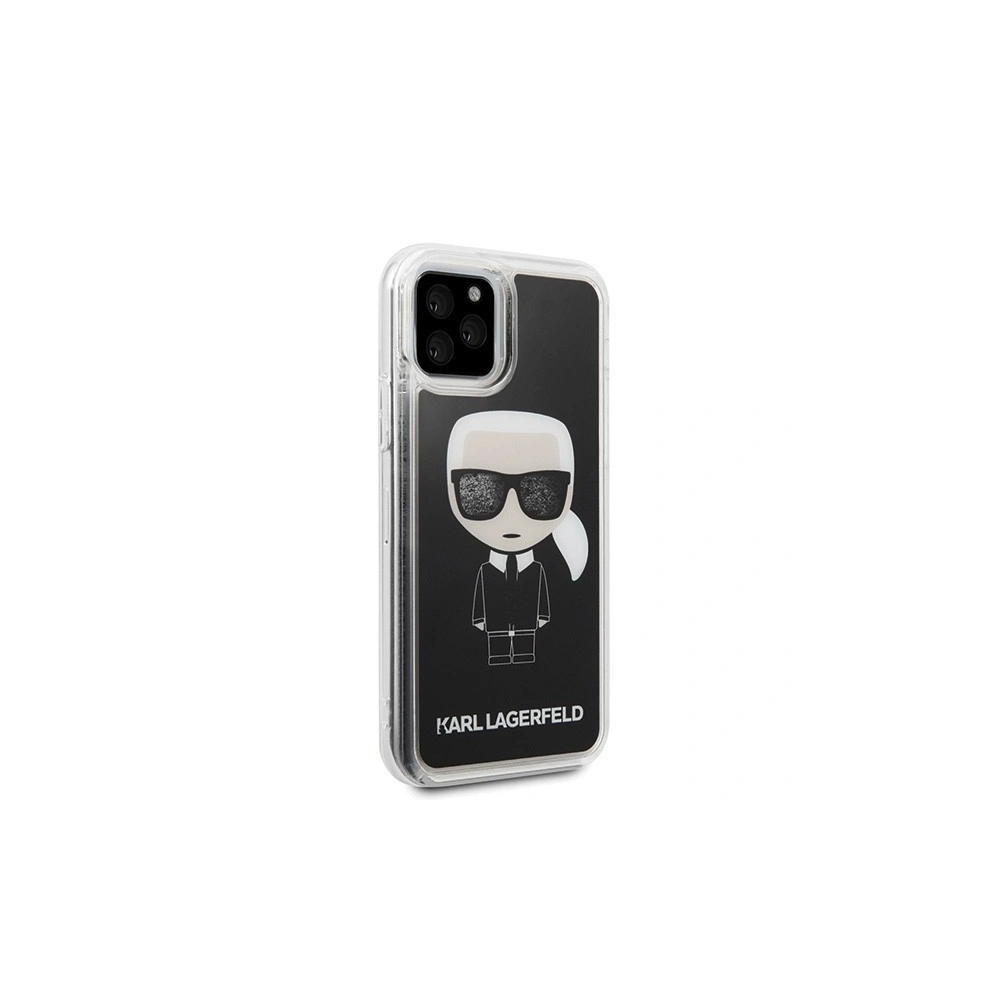 Karl Lagerfeld KLHCN58ICGBK iPhone 11 Pro czarny/black Iconic Glitter