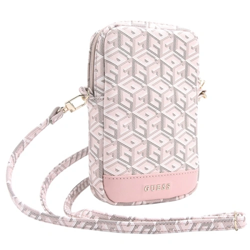 Kup Torebka Guess GUWBZPGCSPGP Zip GCube Bottom Stripe różowy/pink - GUE3378 - {ean13} - Sklep Home Screen