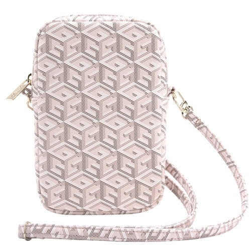 Kup Torebka Guess GUWBZPGCSPGP Zip GCube Bottom Stripe różowy/pink - GUE3378 - {ean13} - Sklep Home Screen