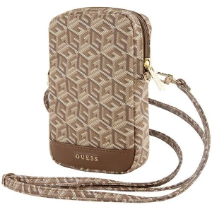 Kup Tasche Guess GUWBZPGCSPGW Zip GCube Bottom Stripe braun/brown - GUE3379 - {ean13} - Sklep Home Screen
