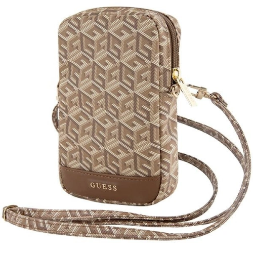 Kup Torebka Guess GUWBZPGCSPGW Zip GCube Bottom Stripe brązowy/brown - GUE3379 - {ean13} - Sklep Home Screen
