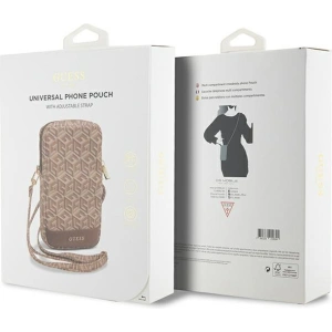 Kup Tasche Guess GUWBZPGCSPGW Zip GCube Bottom Stripe braun/brown - GUE3379 - {ean13} - Sklep Home Screen