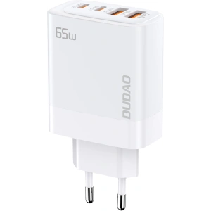Kup Încărcător de rețea GaN Dudao A65EU 2xUSB-A, 2xUSB-C PD 65W alb - DDA336 - {ean13} - Sklep Home Screen