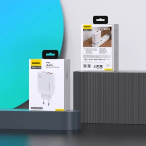 Kup Încărcător de rețea GaN Dudao A65EU 2xUSB-A, 2xUSB-C PD 65W alb - DDA336 - {ean13} - Sklep Home Screen