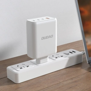 Kup Încărcător de rețea Dudao A140EU USB-A, 3xUSB-C PD 140W alb - DDA337 - {ean13} - Sklep Home Screen