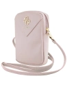 Torebka Guess GUWBZPGSTEGP Zip Triangle 4G różowy/pink