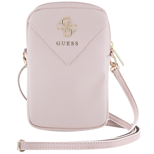Kup Torebka Guess GUWBZPGSTEGP Zip Triangle 4G różowy/pink - GUE3382 - {ean13} - Sklep Home Screen