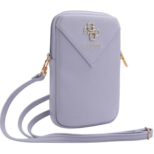 Kup Tasche Guess GUWBZPGSTEGU Zip Triangle 4G lila/purple - GUE3383 - {ean13} - Sklep Home Screen