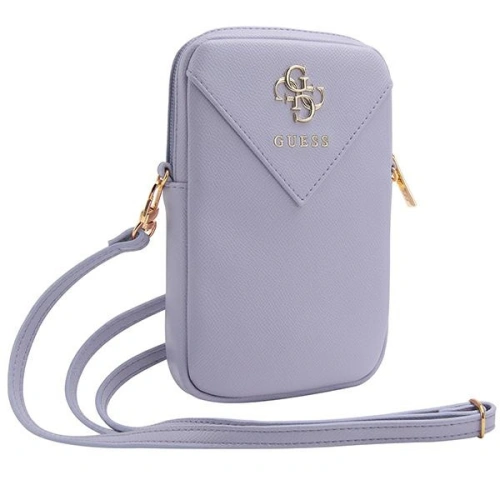 Kup Torebă Guess GUWBZPGSTEGU Zip Triangle 4G violet/purple - GUE3383 - {ean13} - Sklep Home Screen