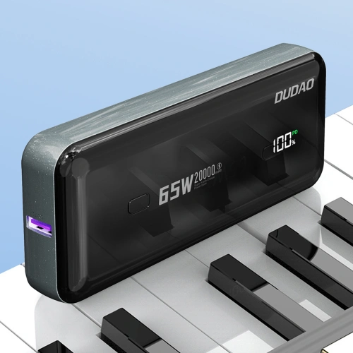 Kup Powerbank Dudao K65 USB-A / USB-C 20000mAh 65W negru - DDA343 - {ean13} - Sklep Home Screen