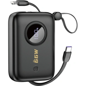 Kup Powerbank Dudao K14 USB-A, USB-C, Lightning 10000mAh negru - DDA344 - {ean13} - Sklep Home Screen