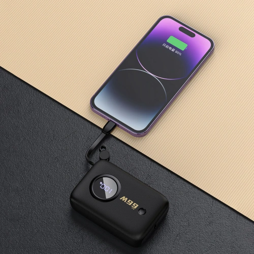Kup Powerbank Dudao K14 USB-A, USB-C, Lightning 10000mAh negru - DDA344 - {ean13} - Sklep Home Screen