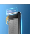 Kup Solární powerbank Dudao K18+ USB-A, USB-C, Lightning, microUSB 20000mAh černý - DDA345 - {ean13} - Sklep Home Screen