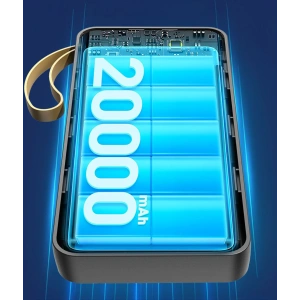 Kup Powerbank solarny Dudao K18+ USB-A, USB-C, Lightning, microUSB 20000mAh czarny - DDA345 - {ean13} - Sklep Home Screen