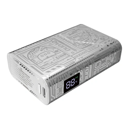 Kup Powerbank Dudao K20 USB-A / USB-C 10000mAh 22.5W argintiu - DDA346 - {ean13} - Sklep Home Screen