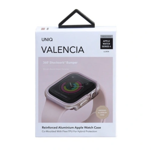 Buy UNIQ Valencia case Apple Watch 4/5/6/7/8/9/SE 44/45mm blush gold pink - UNIQ109GOLDPINK - {ean13} - Home Screen Store Europe