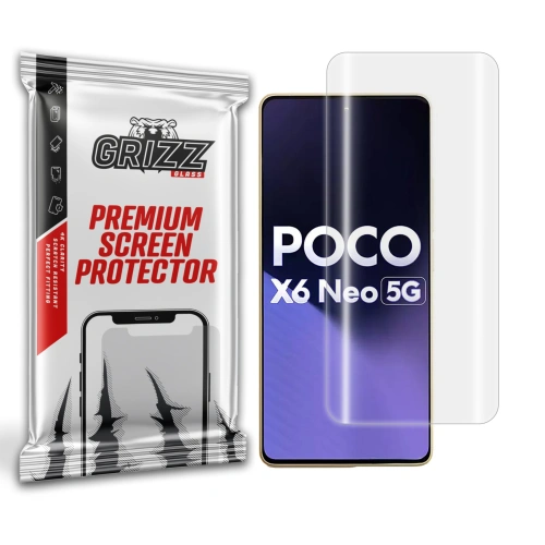Kup Film hidrogel GrizzGlass Hydrofilm pentru Xiaomi Poco X6 Neo - GRZ8894 - {ean13} - Sklep Home Screen
